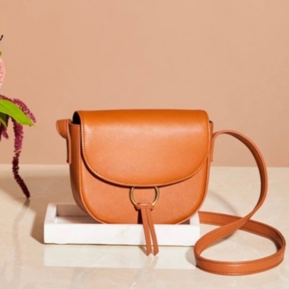 Kk winters leather crossbody